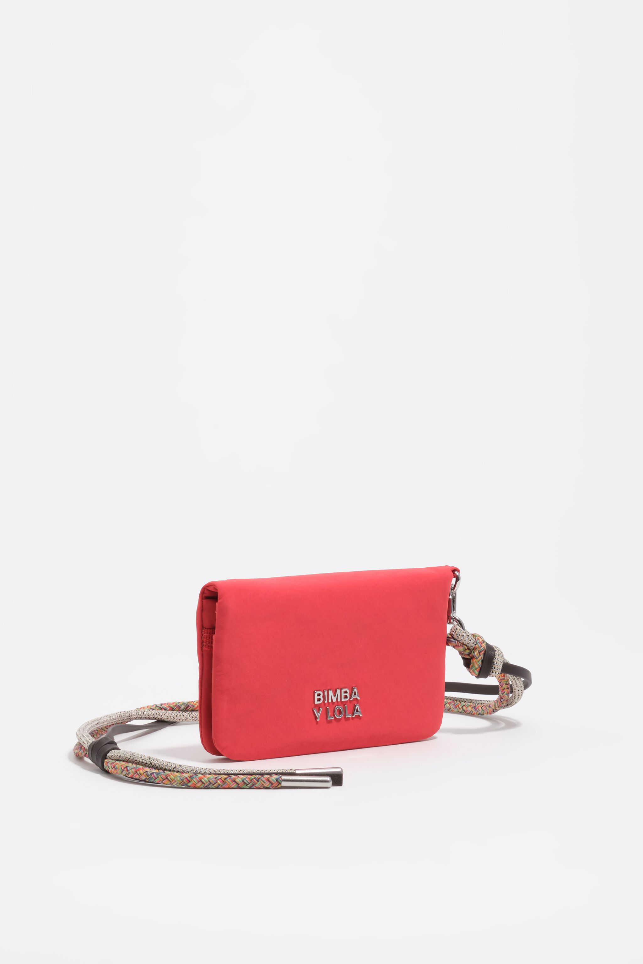 Bolso de cremallera de nailon con forma de granada pequeña