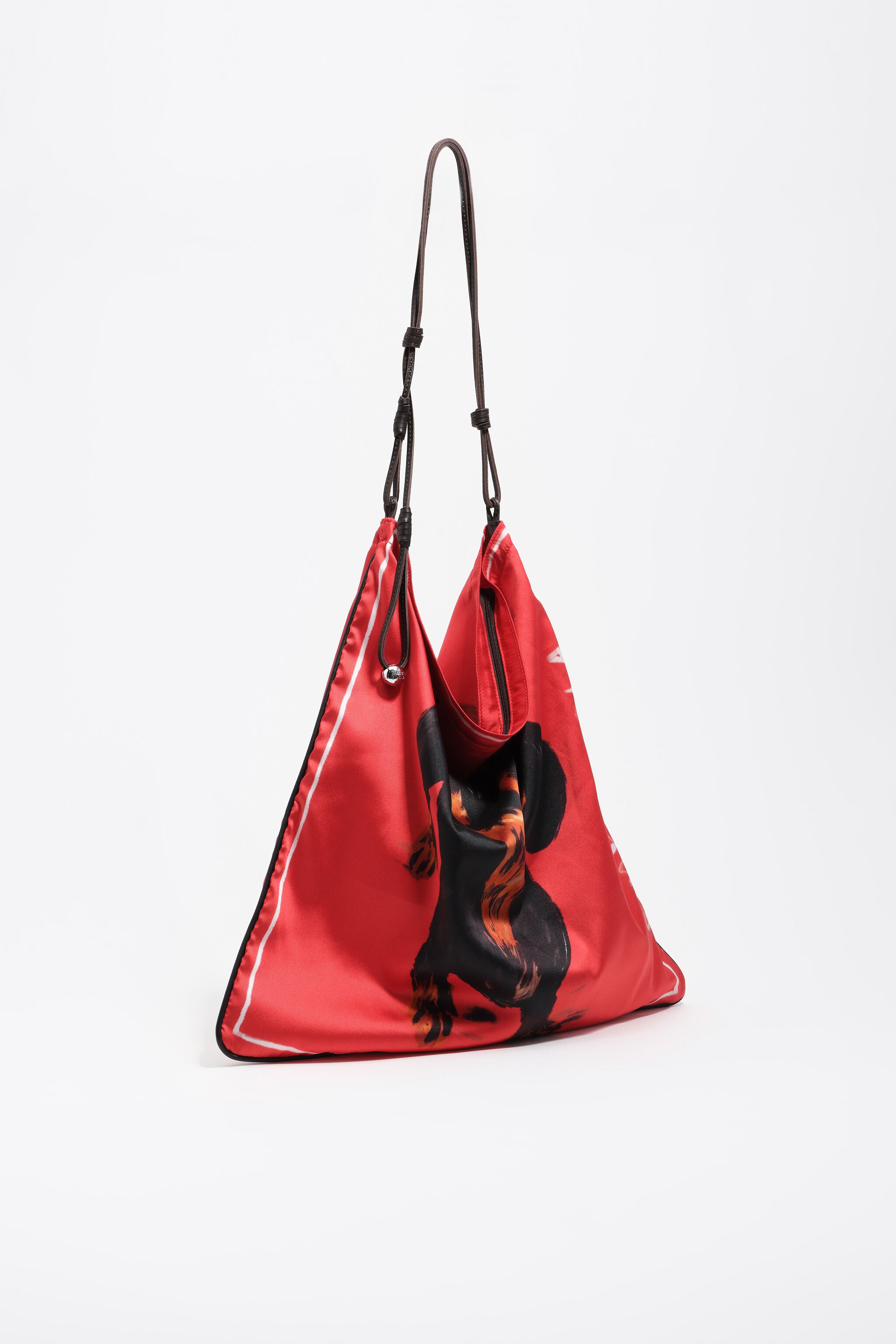 Bolso para perros rojo mediano
