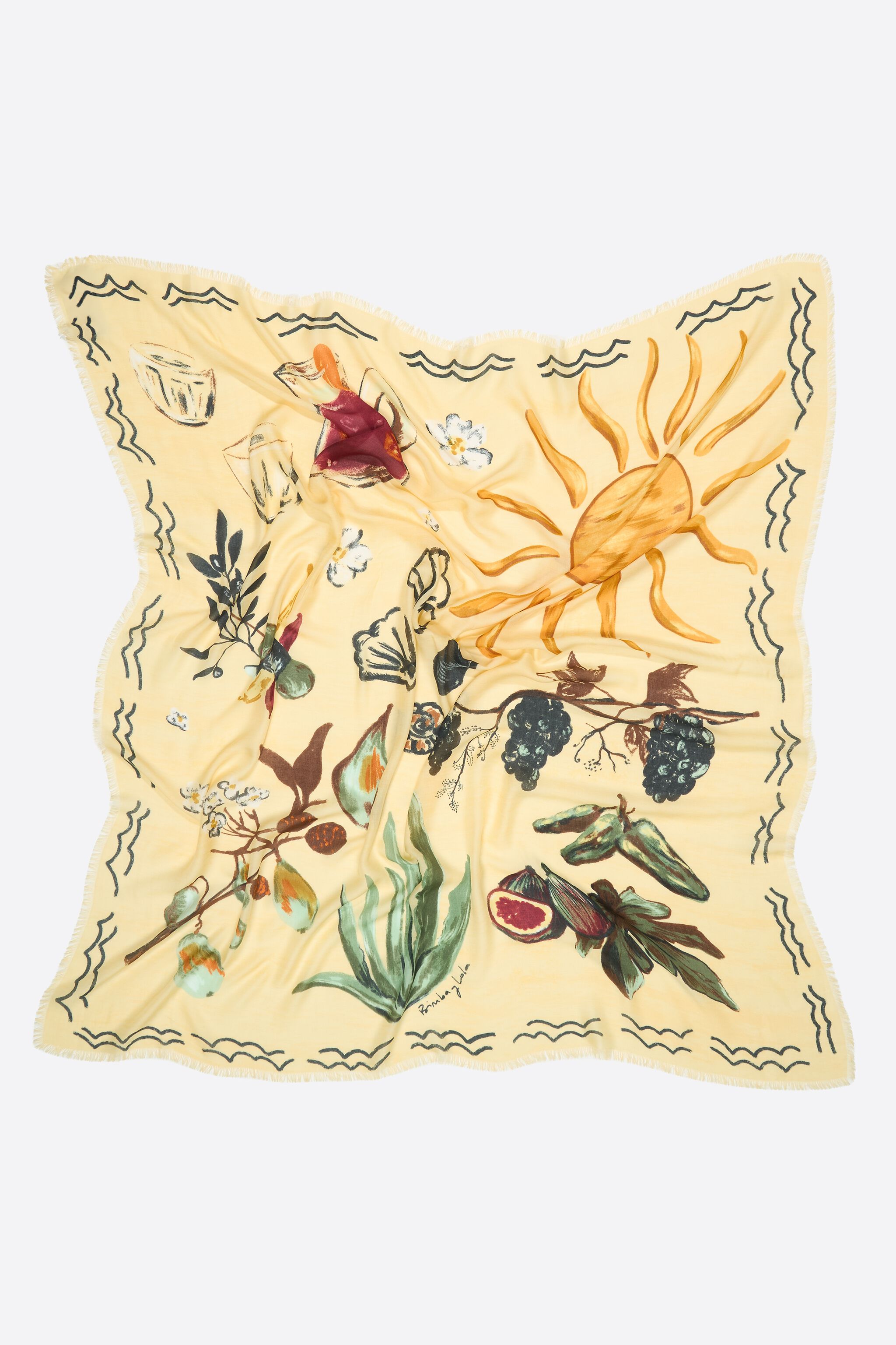 Chal de vida cotidiana beige