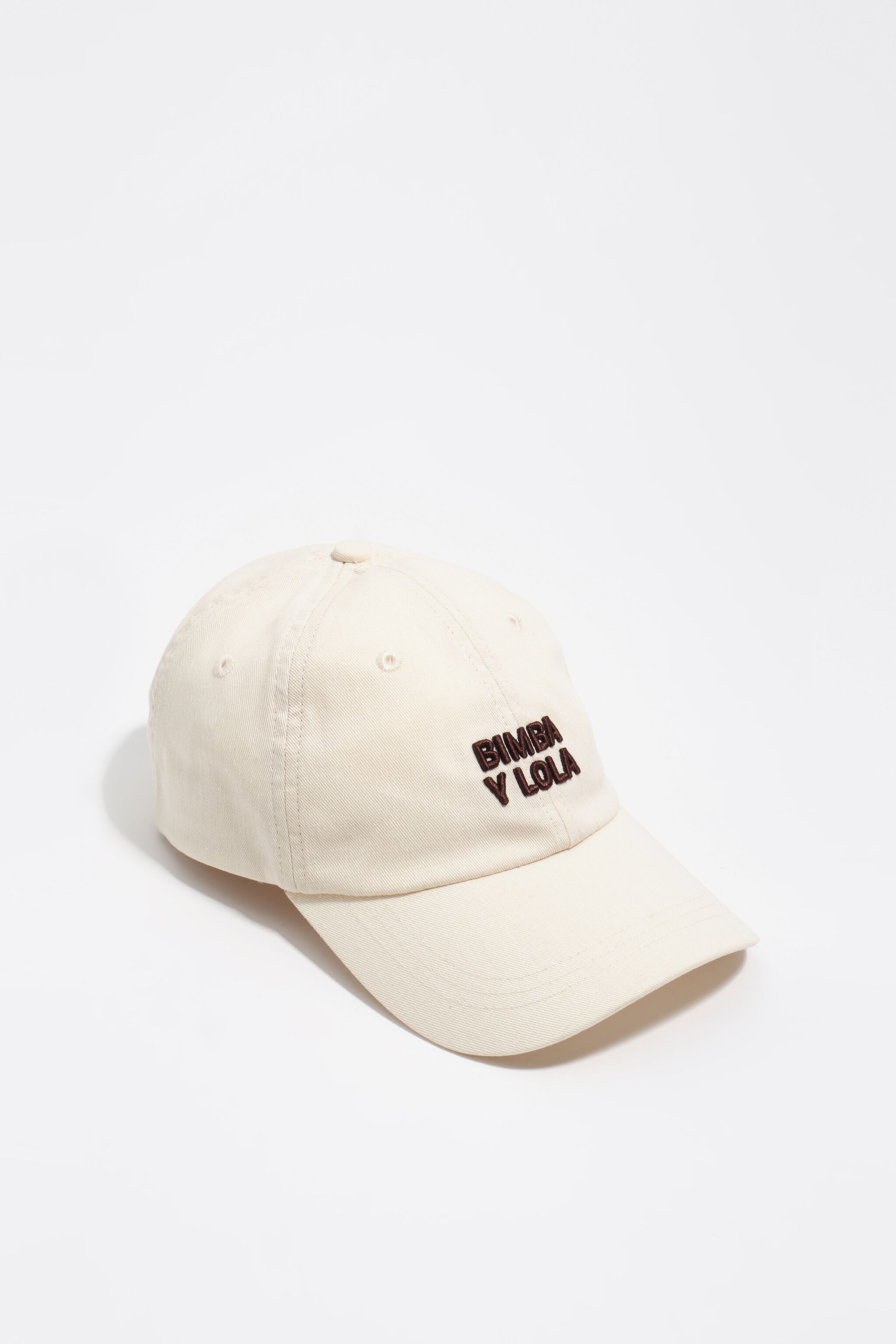 Visera de algodón negro lavado