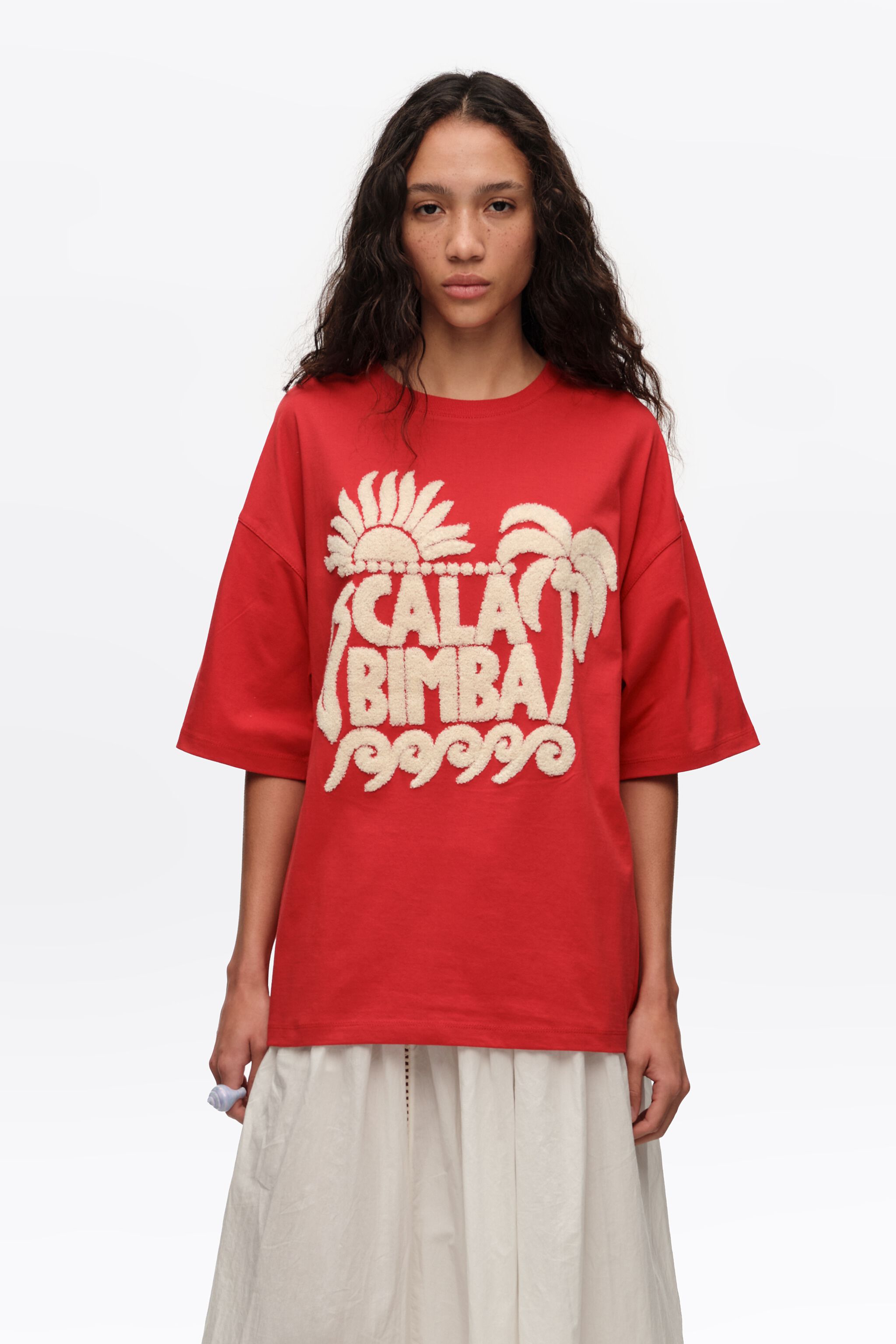 Camiseta de algodón con logotipo