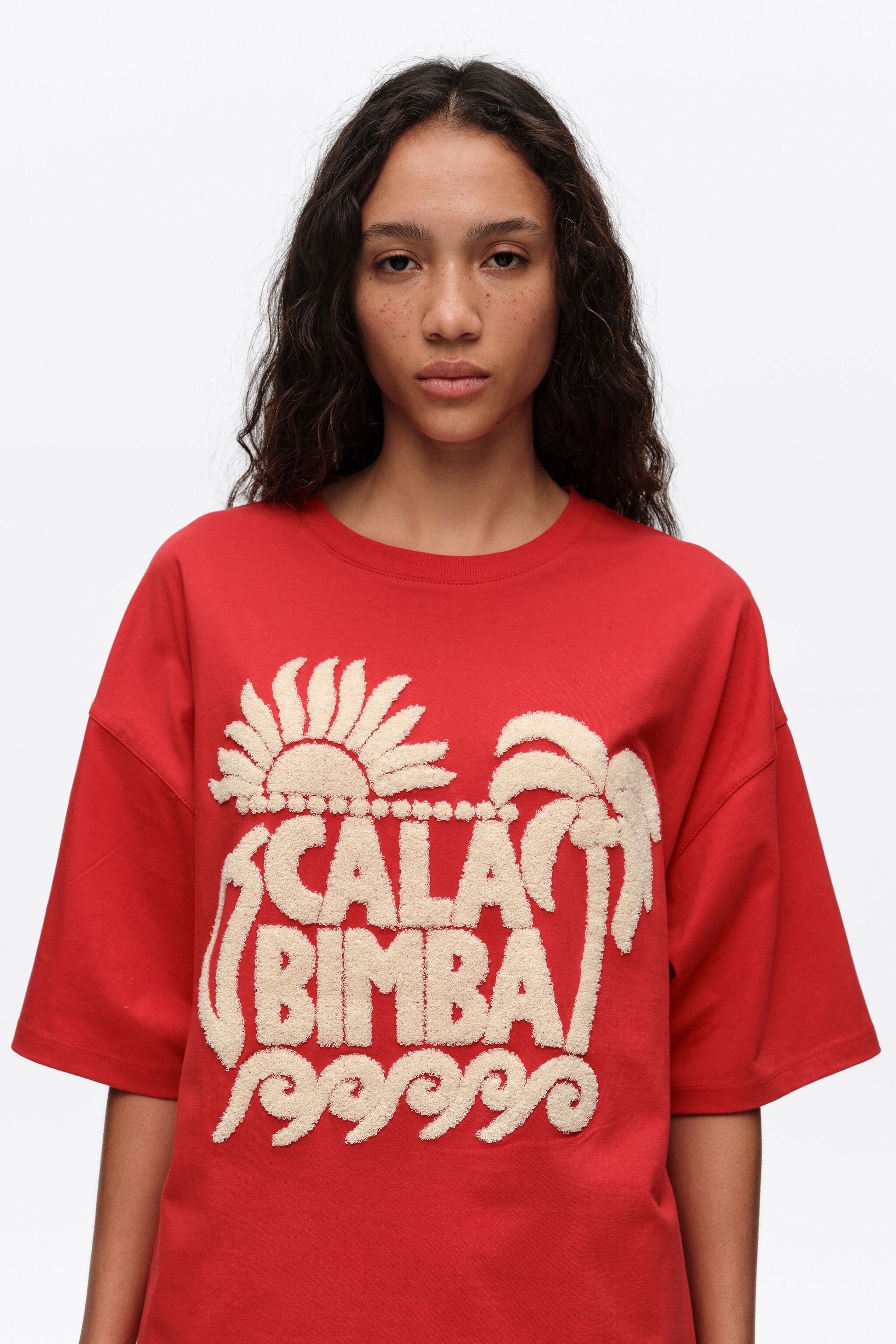 Camiseta de algodón con logotipo
