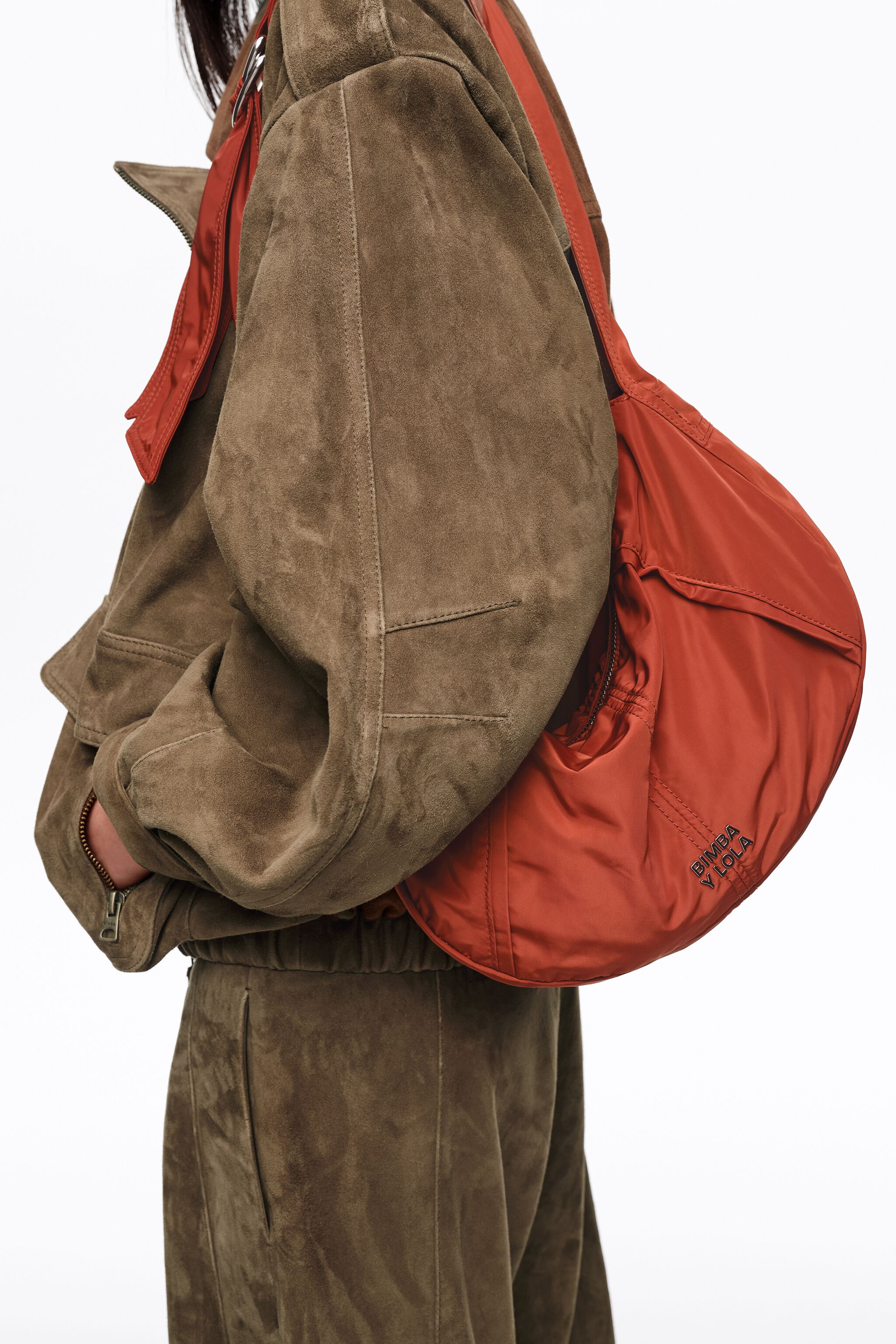 Bolso Moon medio de color oxidado