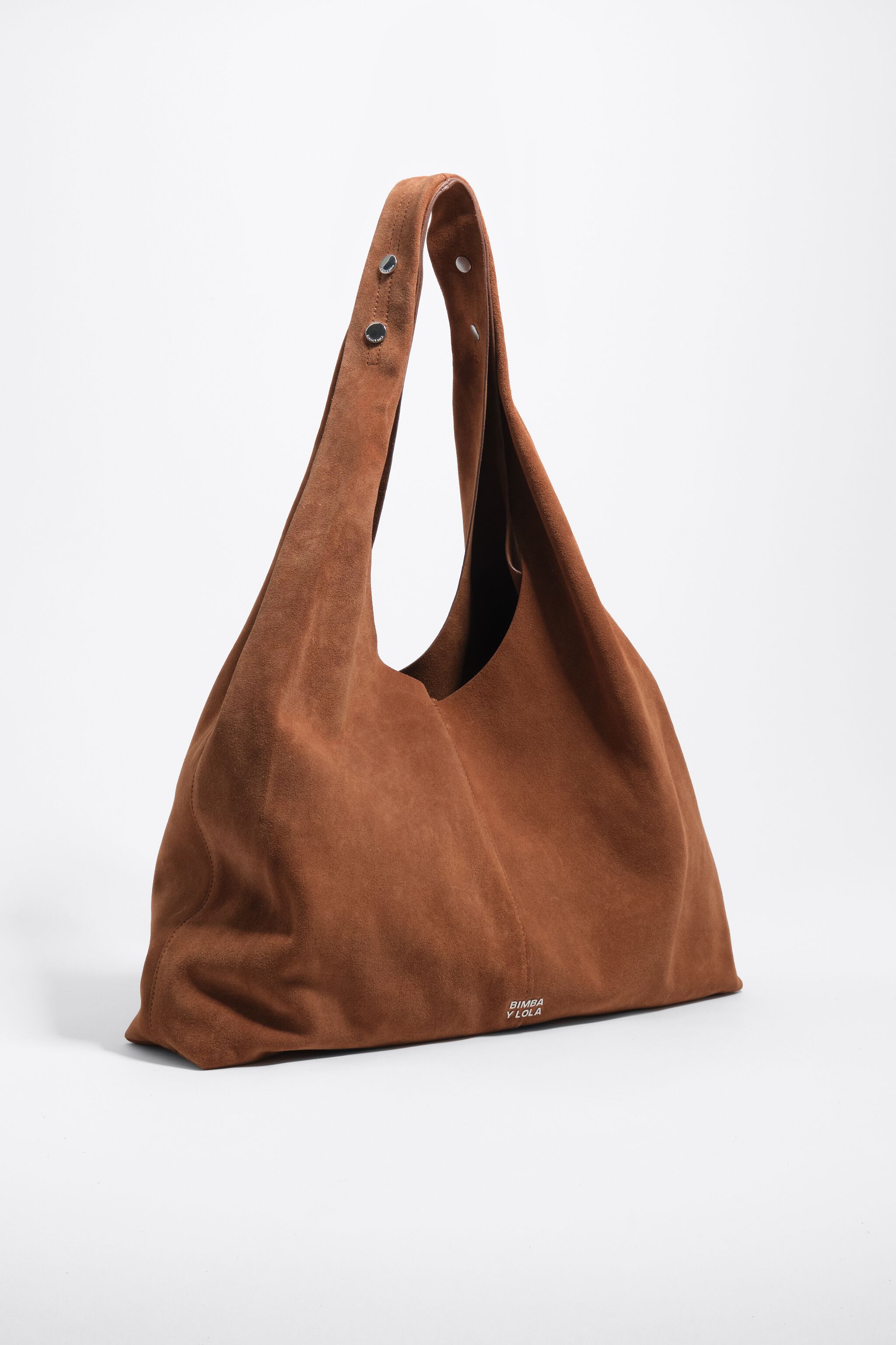 Bikini maxi de cuero con bolsa tipo papel de castaño