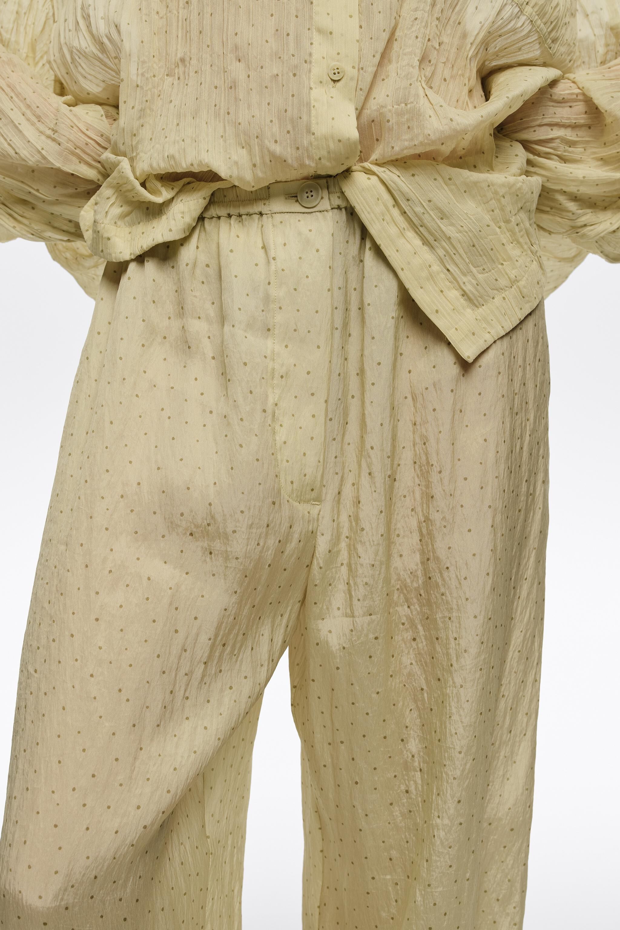 Pantalones jogger Olive mini Dots