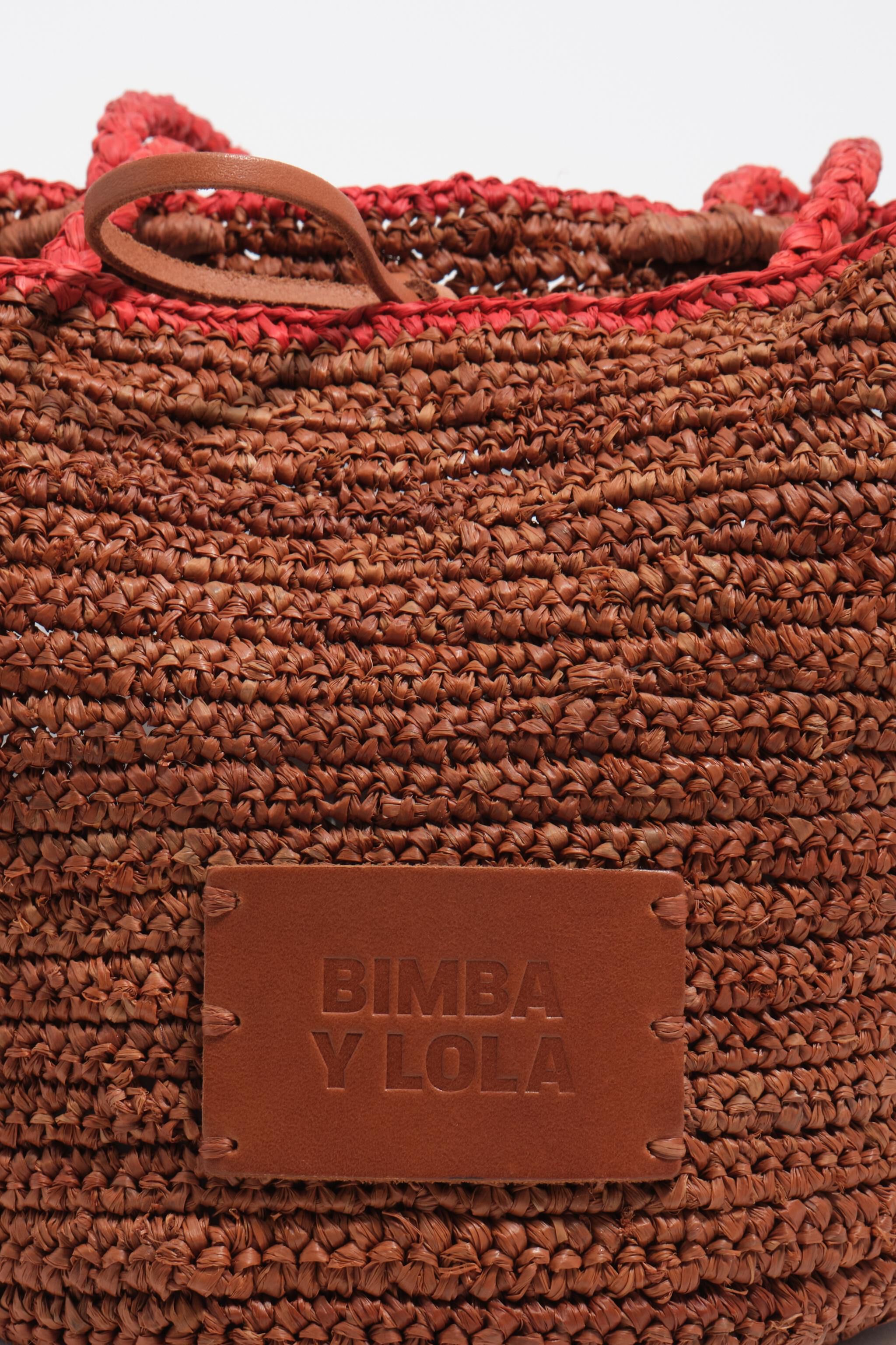 Bolso de mimbre de roble pequeño