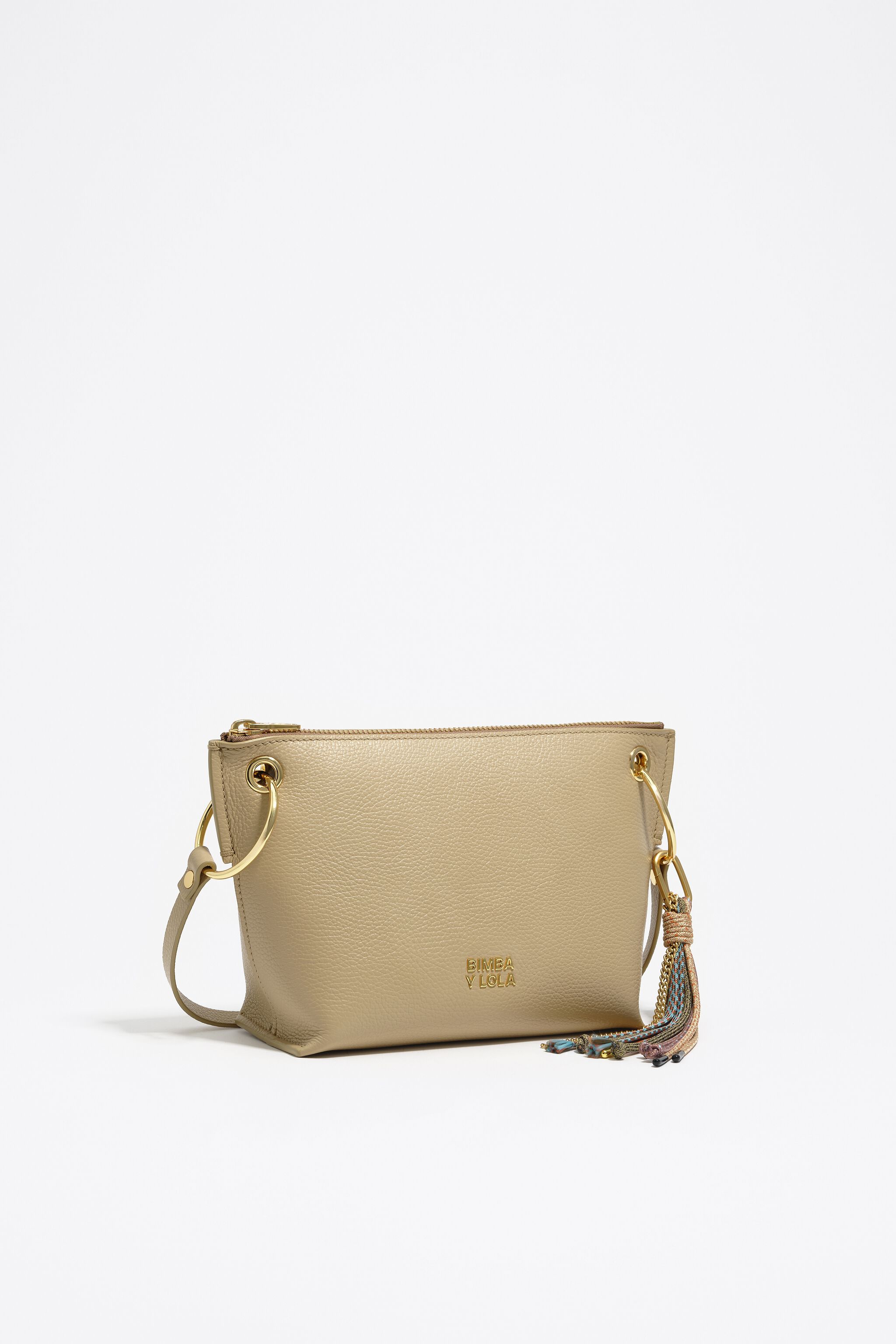 Bolso Trapecio de cuero Cairo mediano