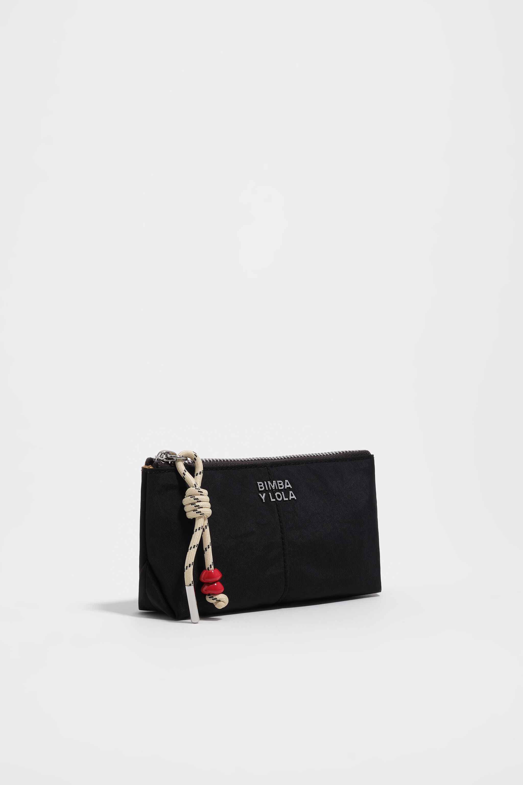 Billetera de nailon grafito