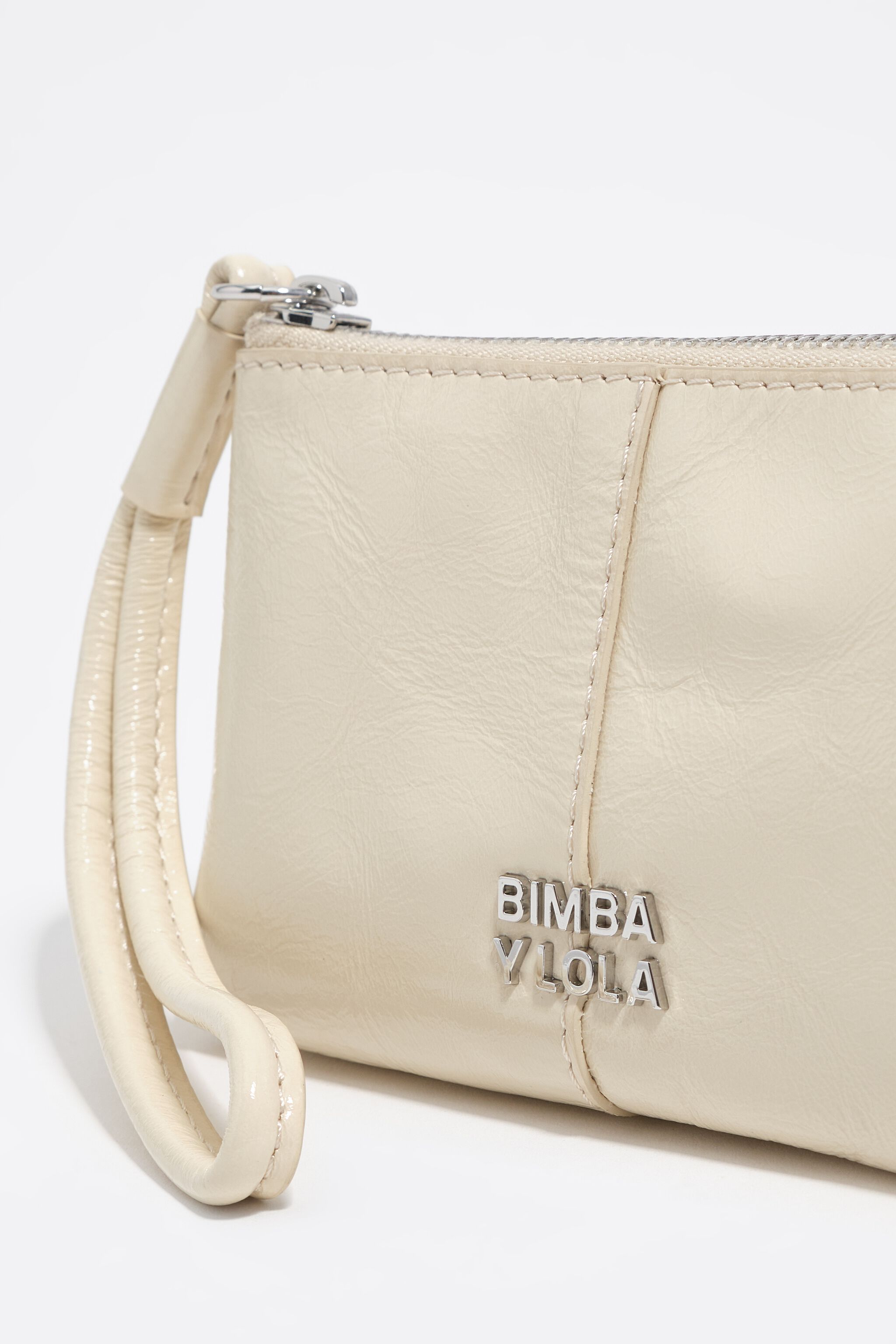 Monedero de cuero ivory