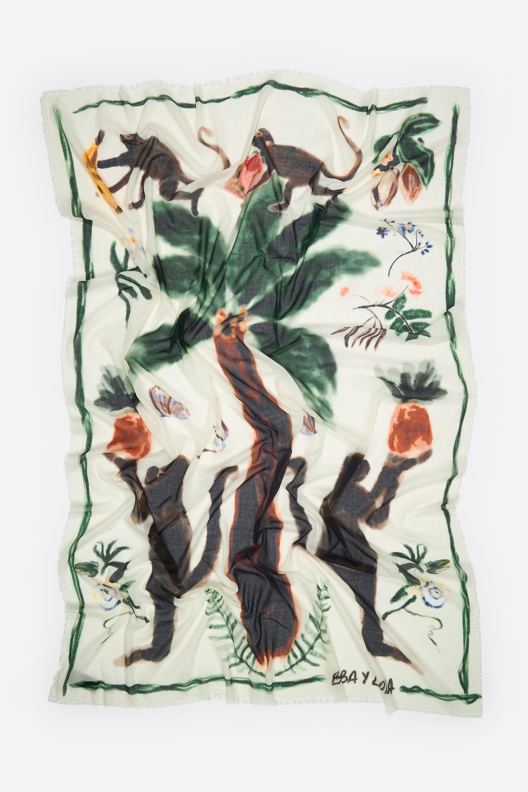 Sarong de algodón lavado