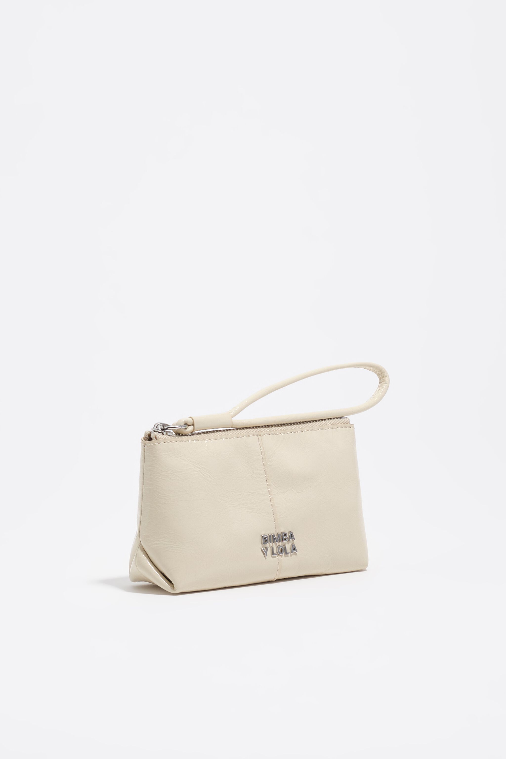 Monedero de cuero ivory