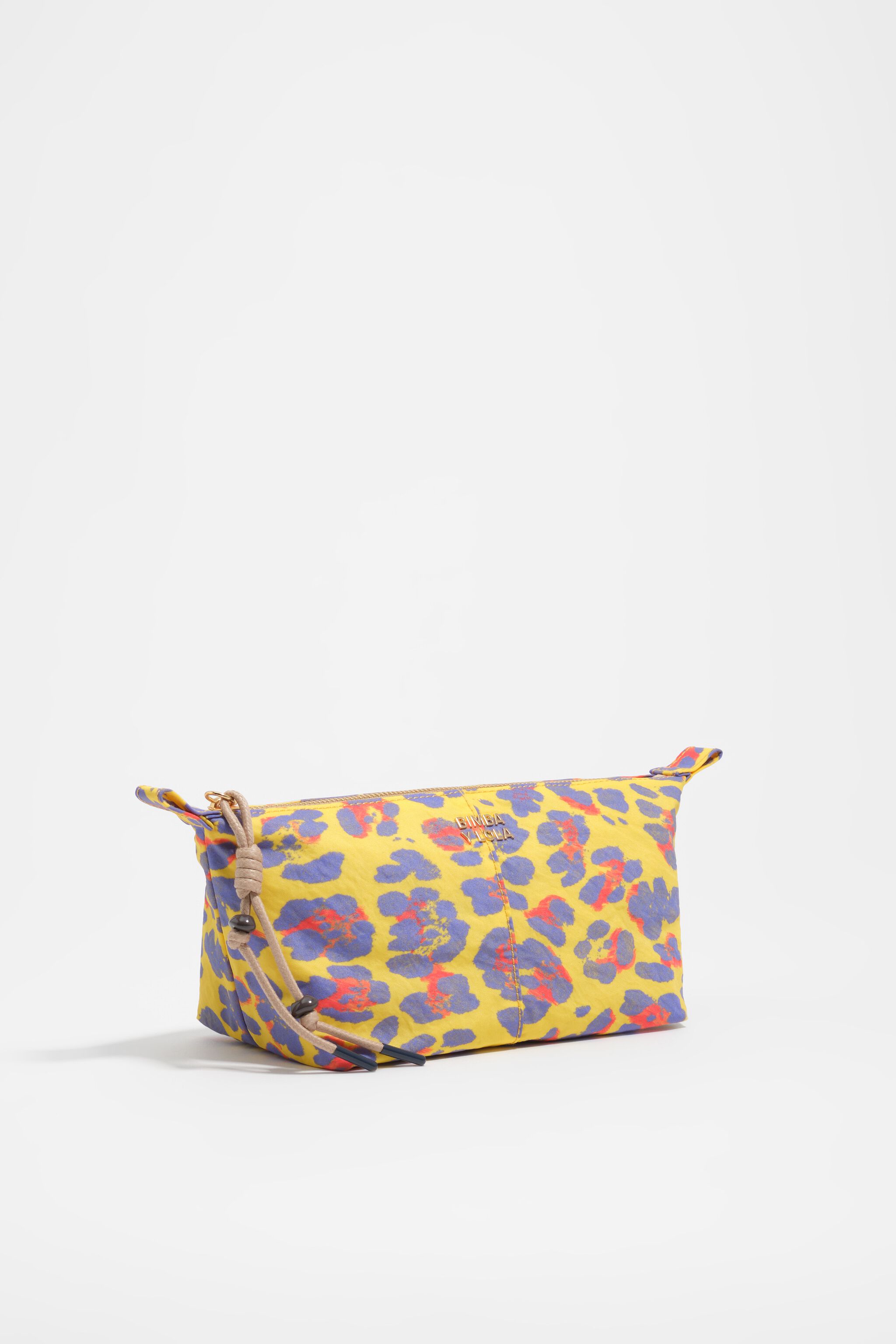 Estuche de maquillaje Trapecio amarillo intenso