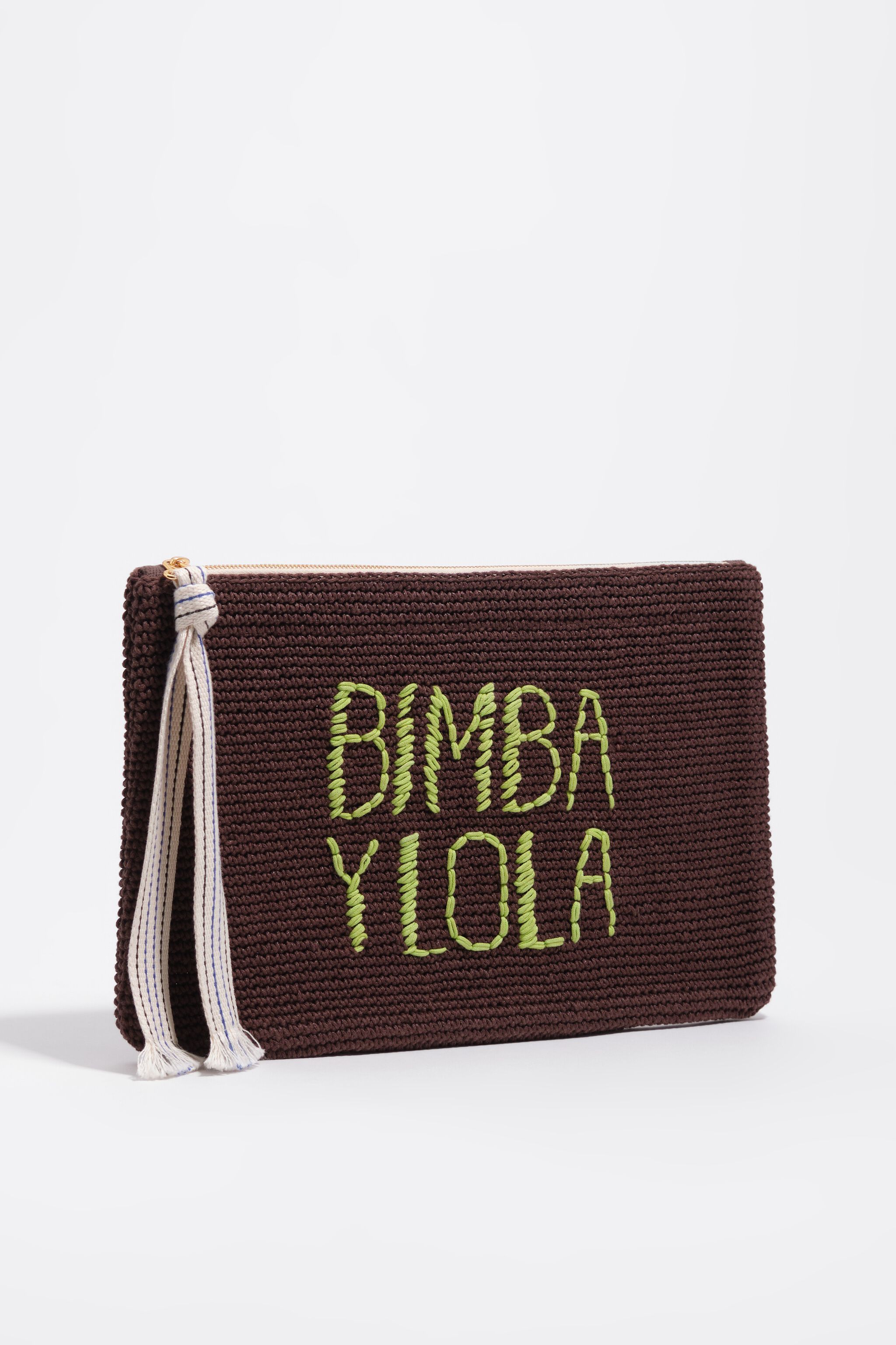 Bolso de algodón trenzado grande