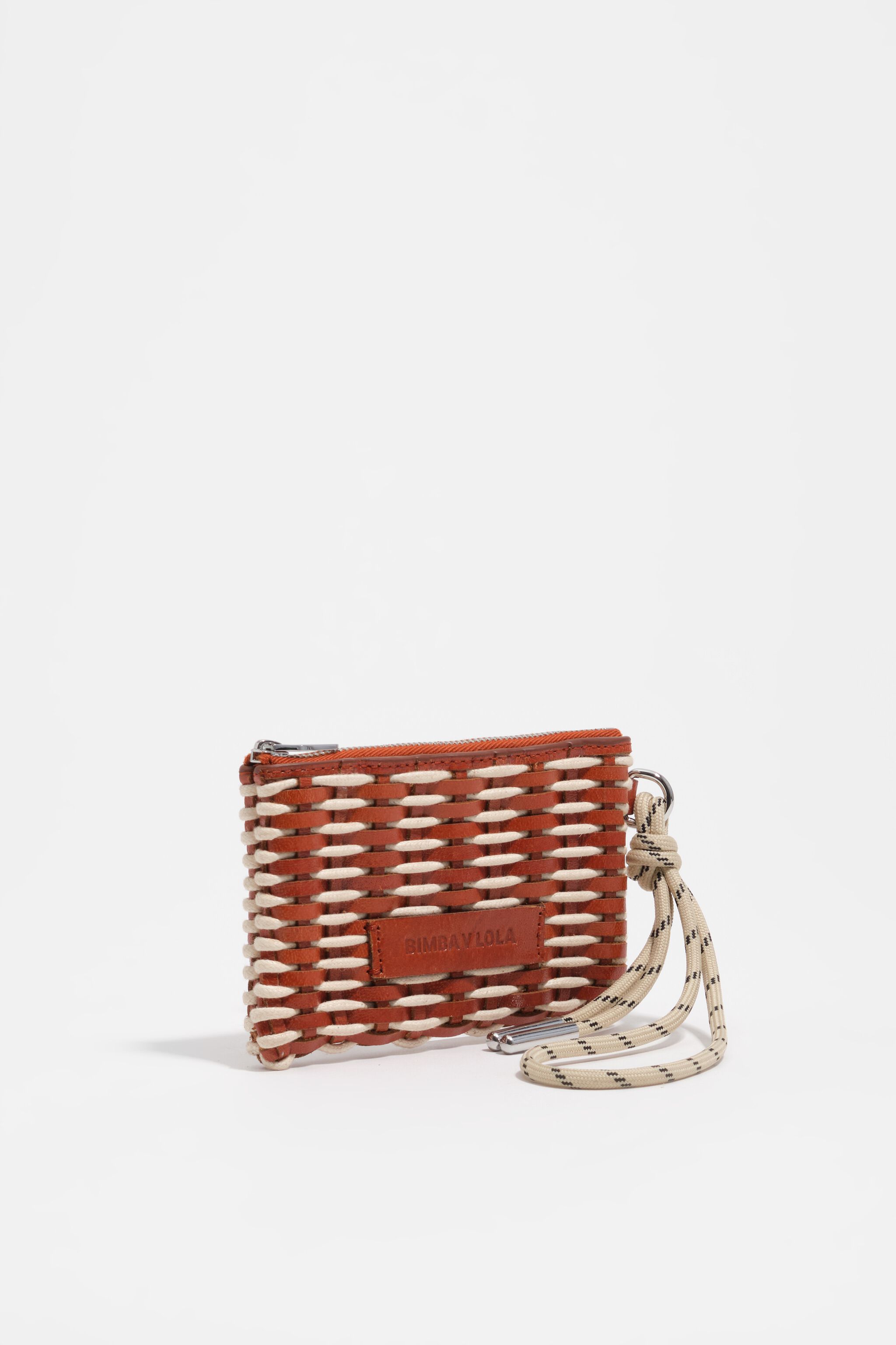 Billetera de cuero marrón