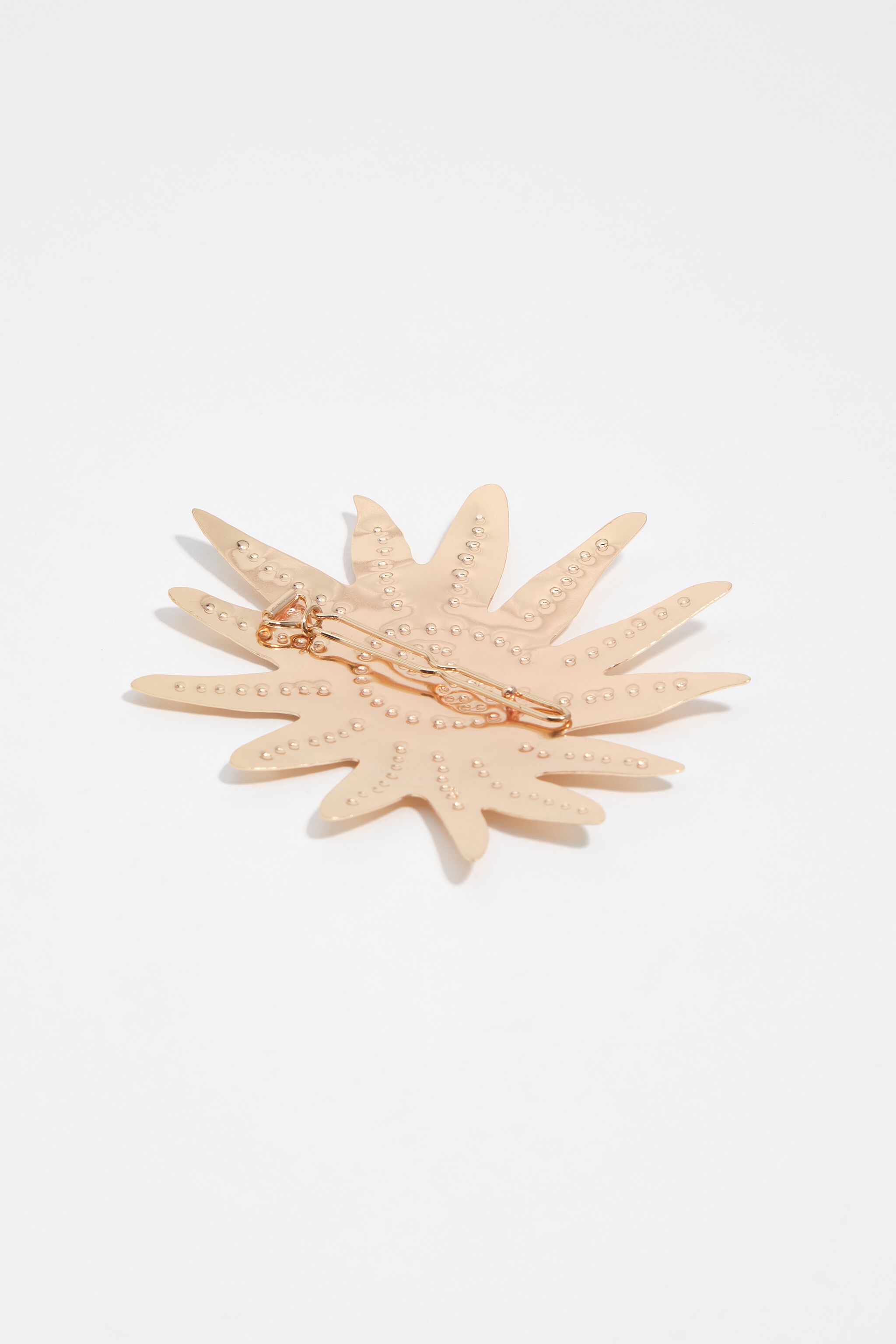 Pinza para el pelo de sol metálica