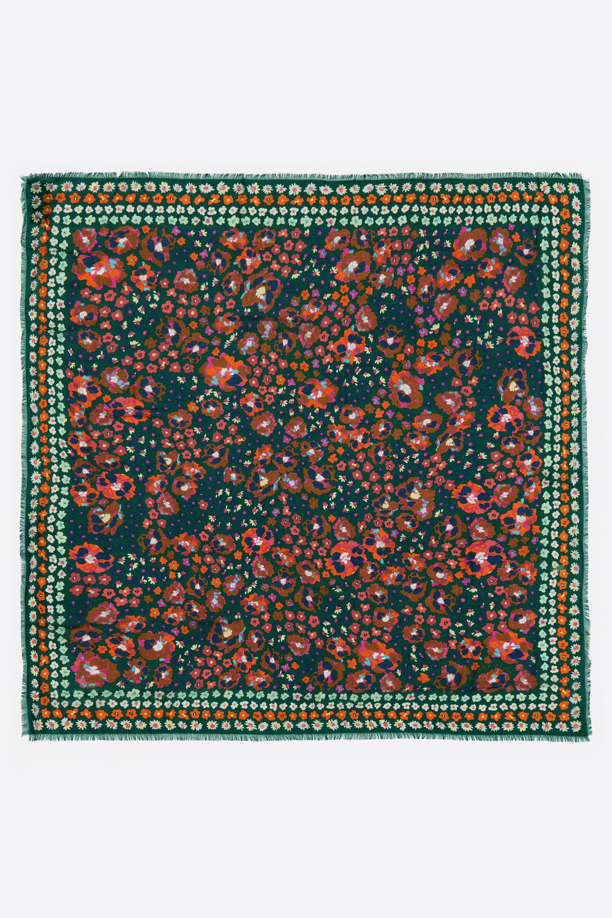 Chal floral acuarela acuarela