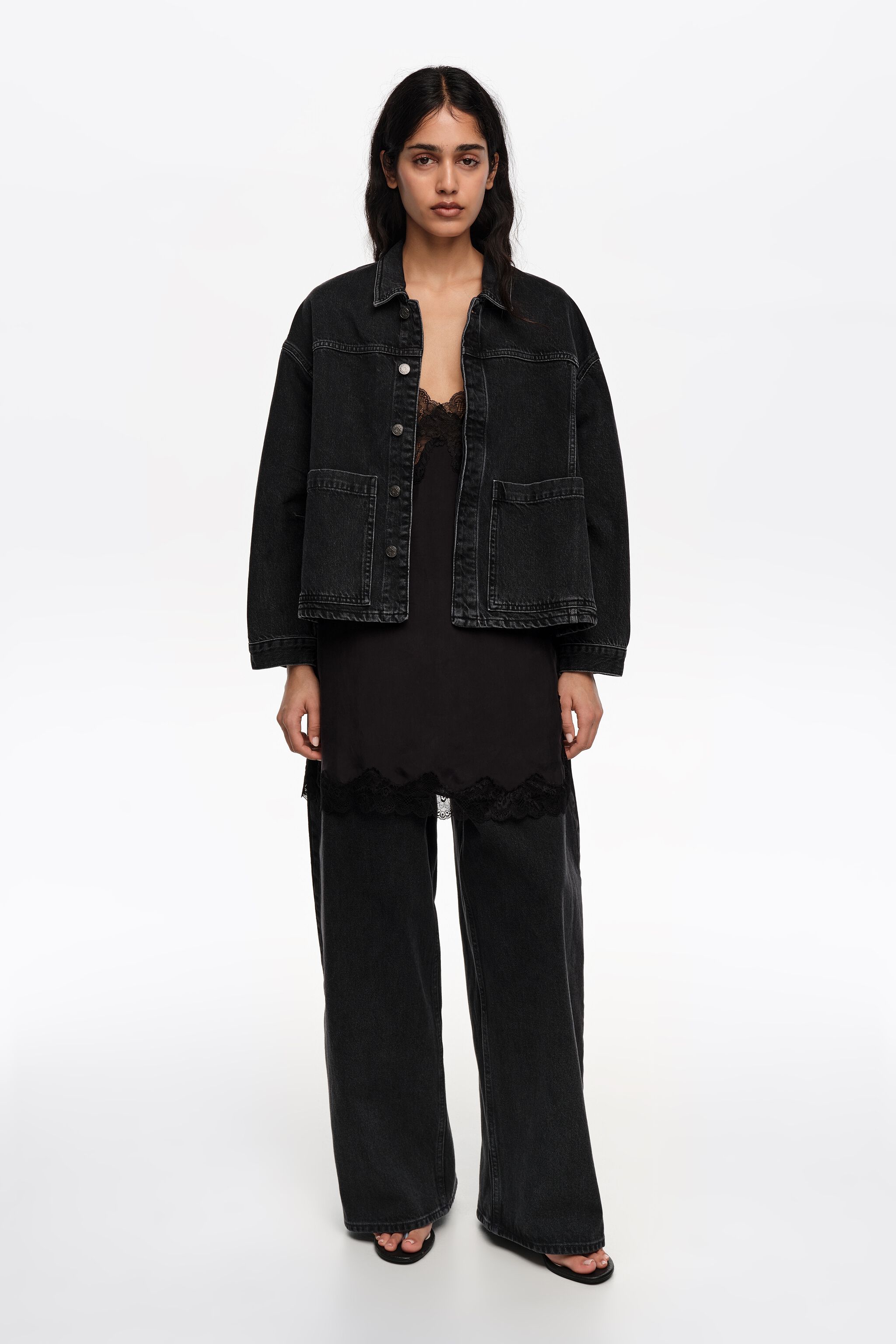 Chaqueta vaquera lavada tipo A