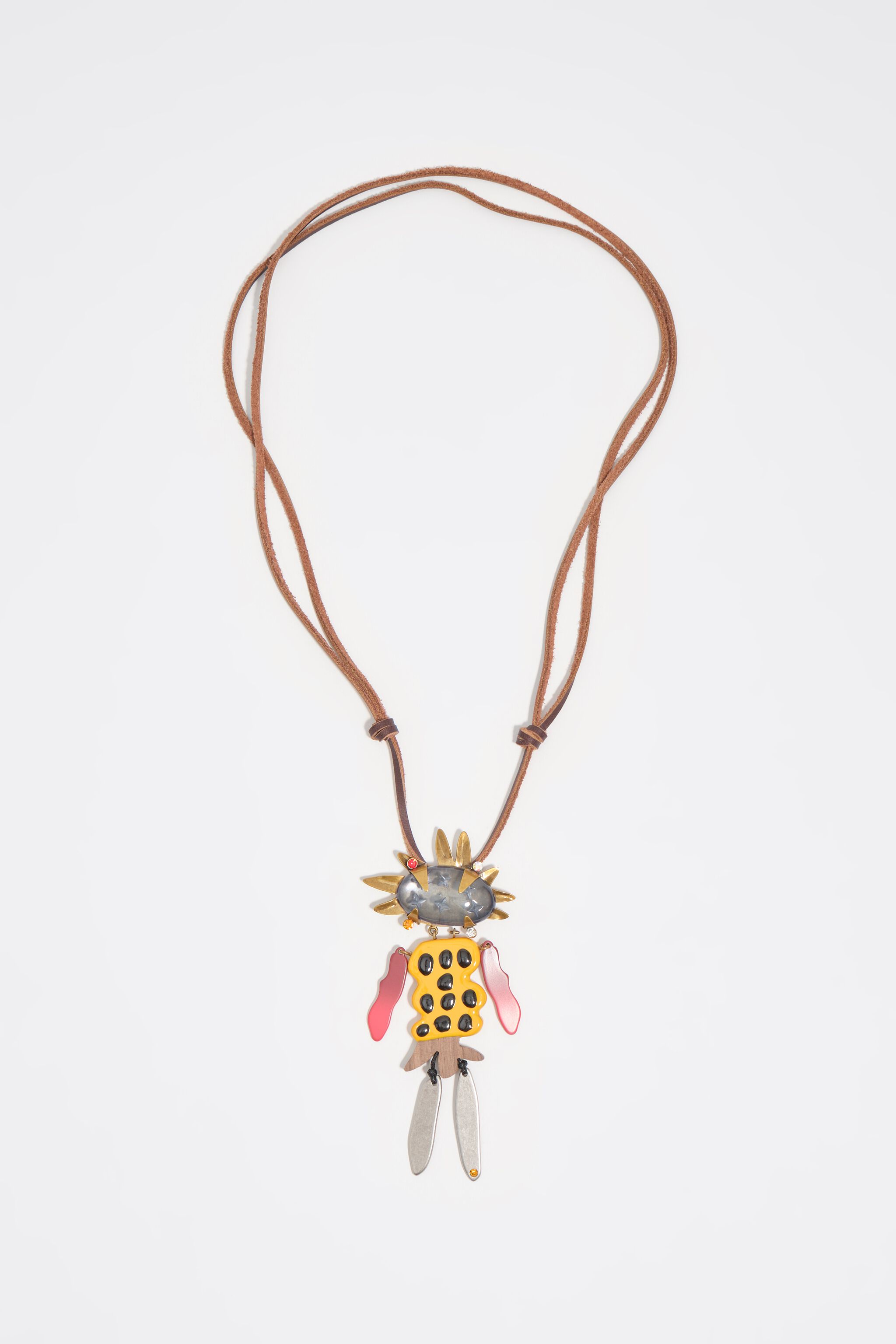 Collar de bailarina dorado envejecido