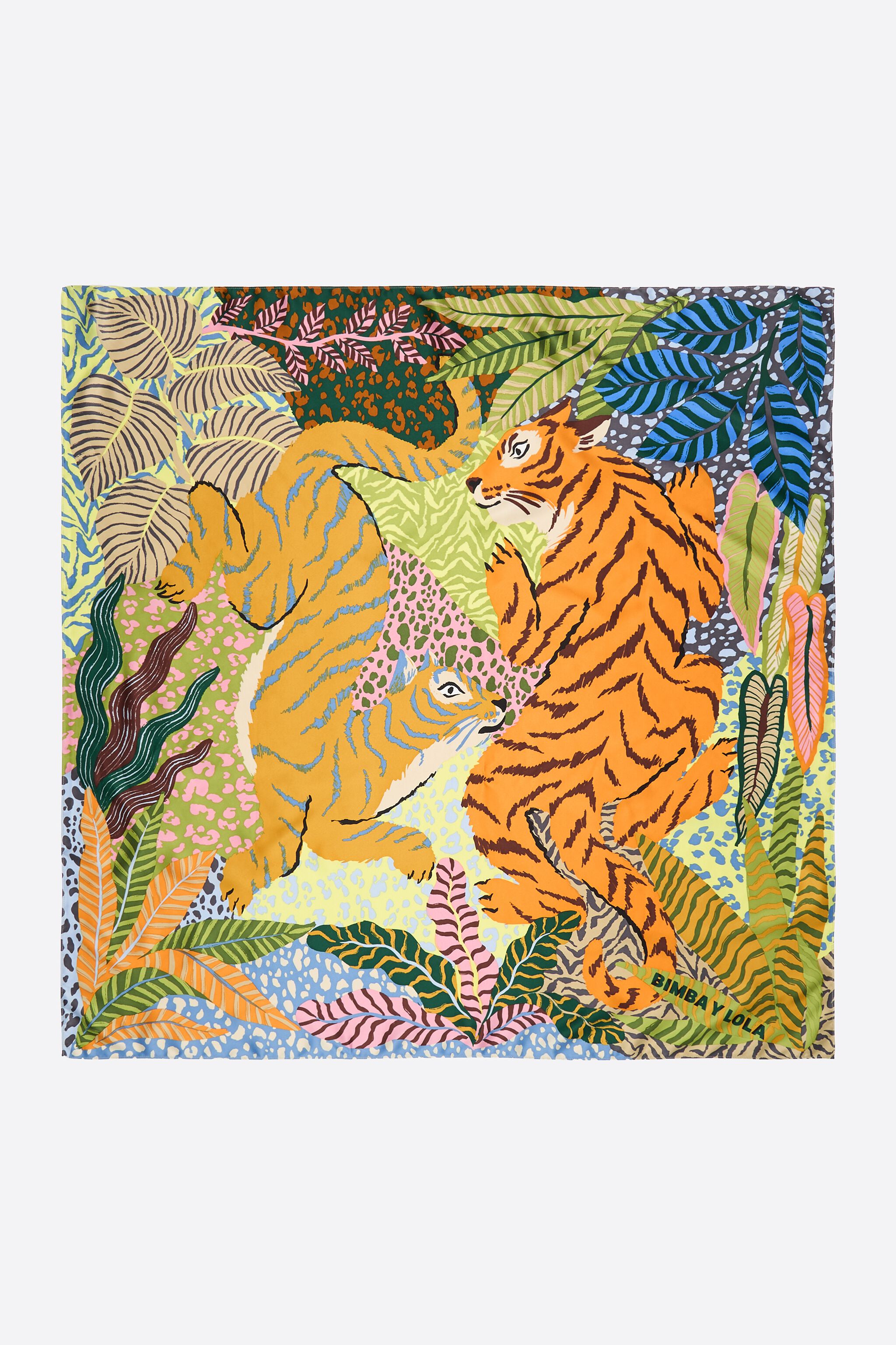 Pashmina de jengibre silvestre