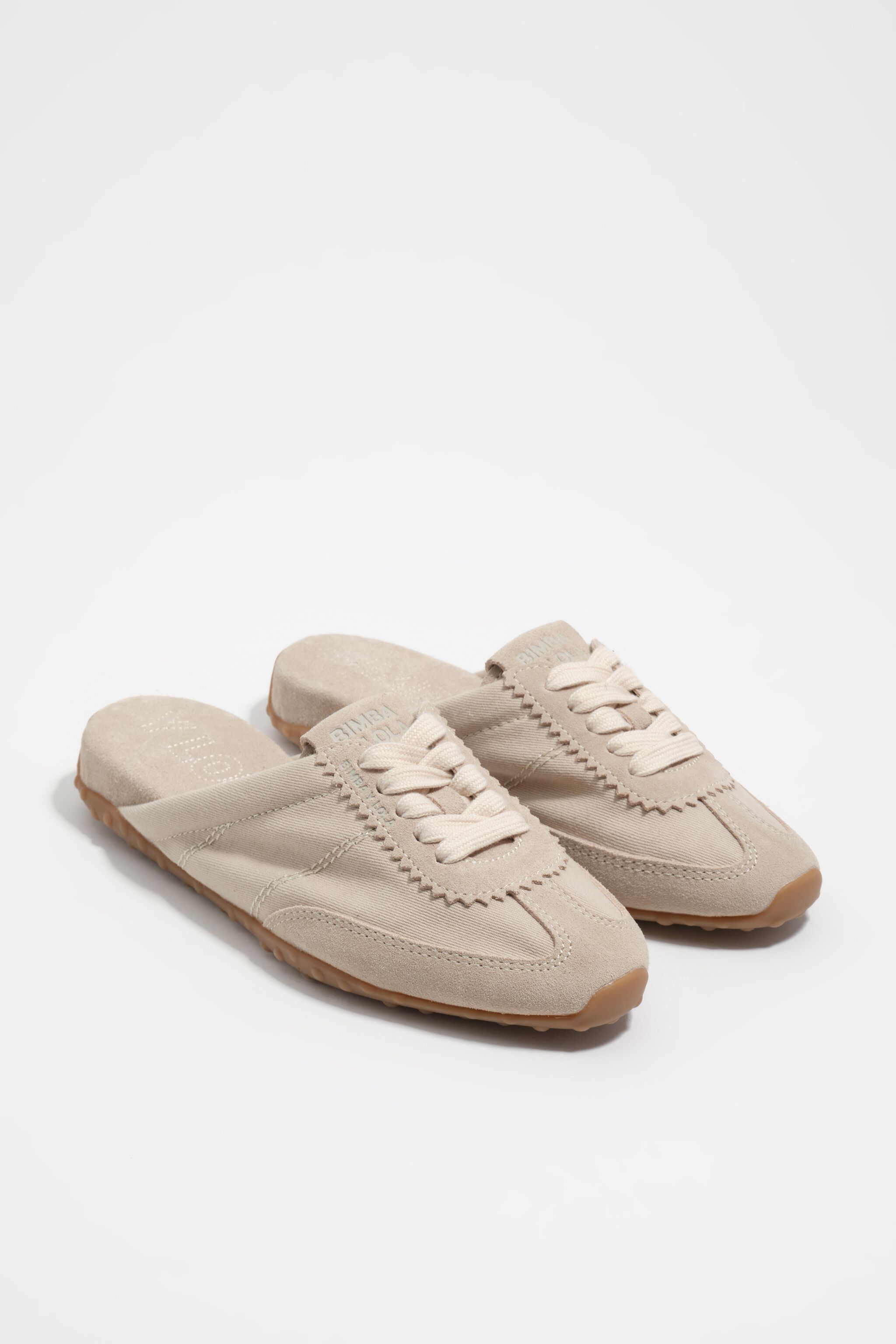 Zapatilla mule 13 31 de ante y tela