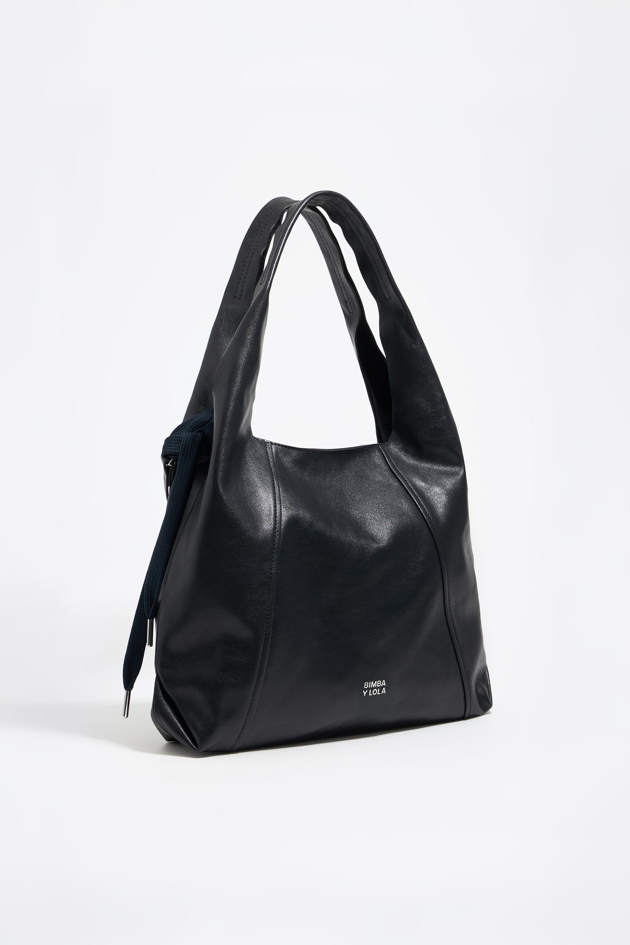 Bolso de papel negro grande