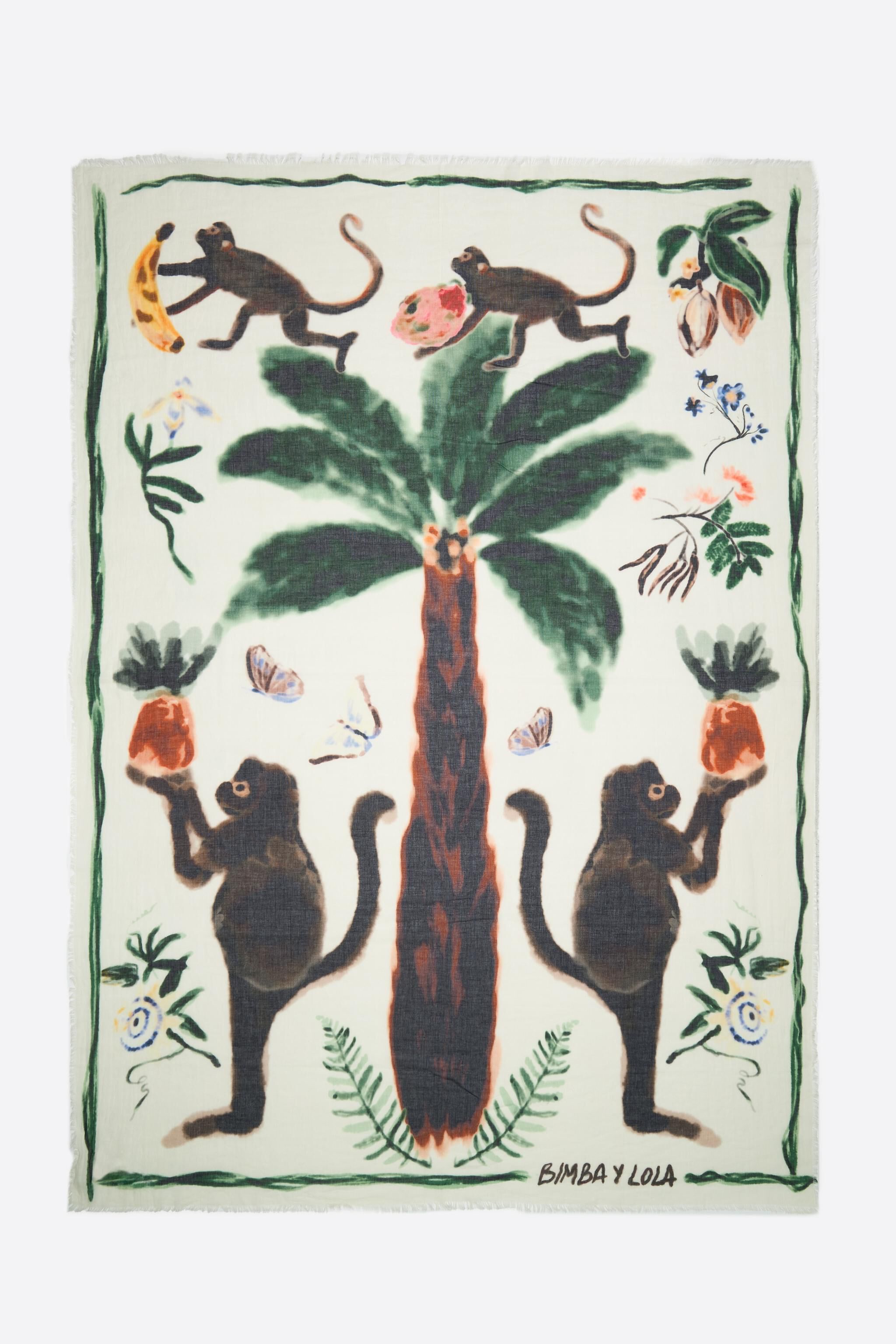 Sarong de algodón lavado