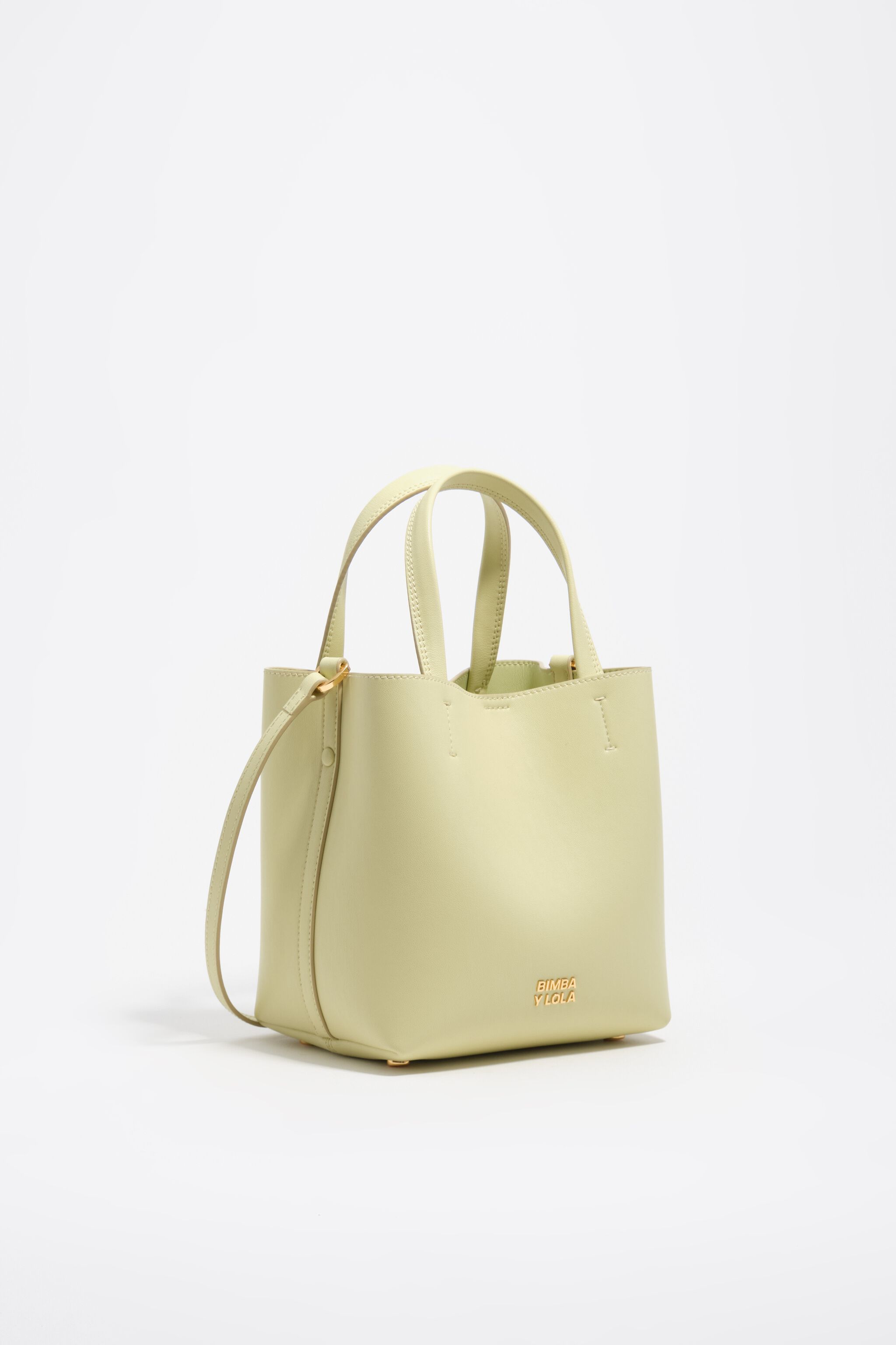 Bolso de Chihuahua de cuero verde claro pequeño