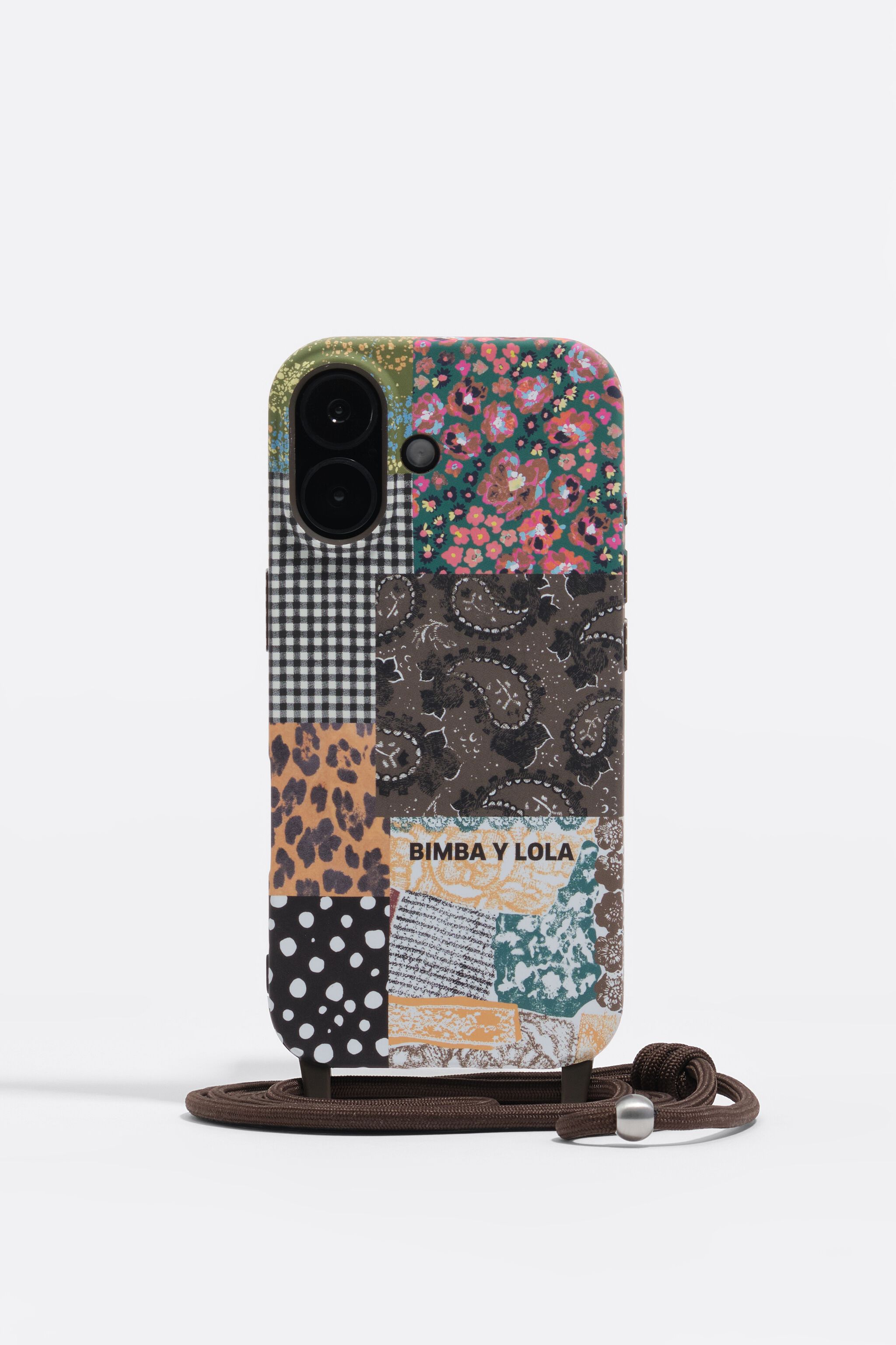 Funda rígida para iPhone 17 de patchwork