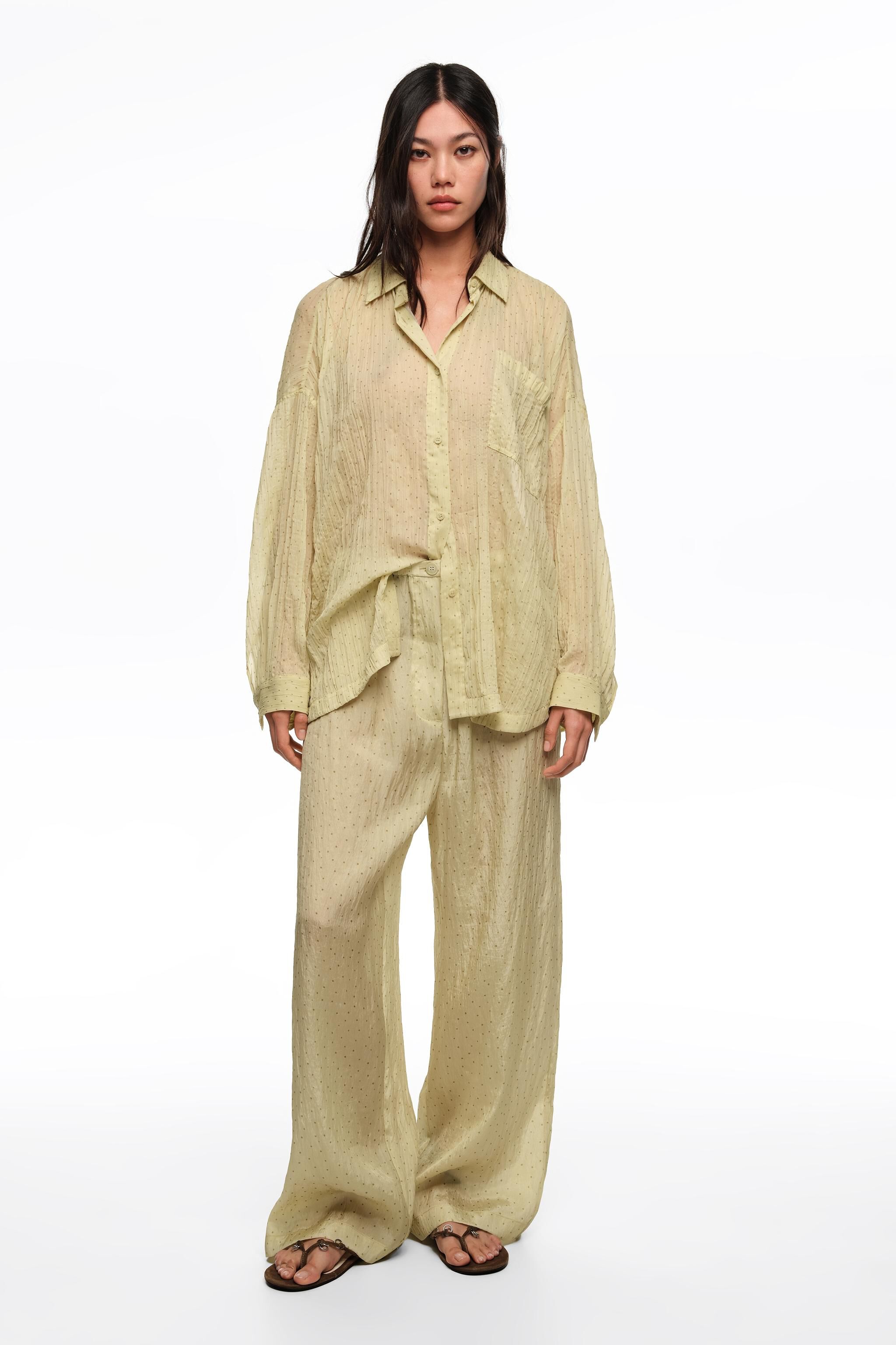 Pantalones jogger Olive mini Dots